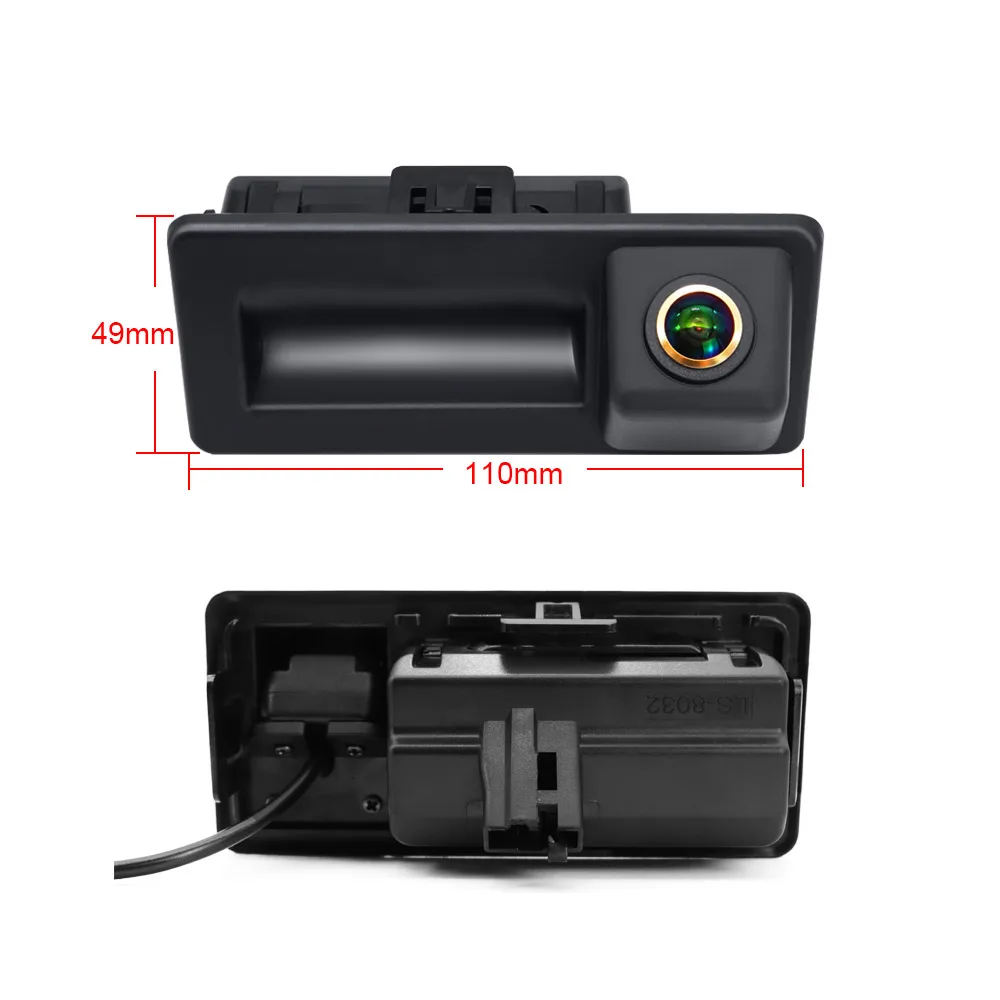 SMARTOUR 1080P AHD car trunk handle switch camera for VW Teramont C-TREK Touran L Tiguan L Superb Audi A4L new Octavia MK3 A7 5E