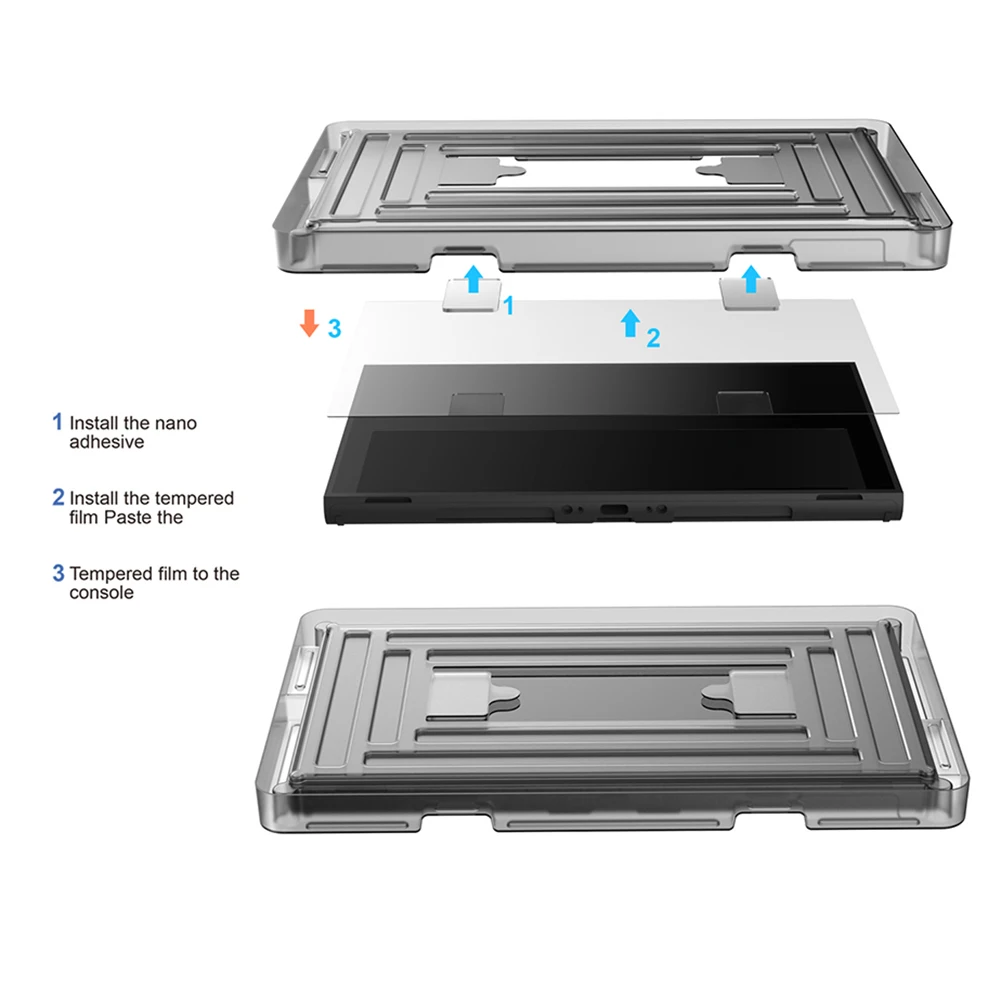 Film protecteur d'écran en verre trempé pour Nintend Switch 2, Film en verre trempé Ultra-clair anti-rayures pour Switch 2
