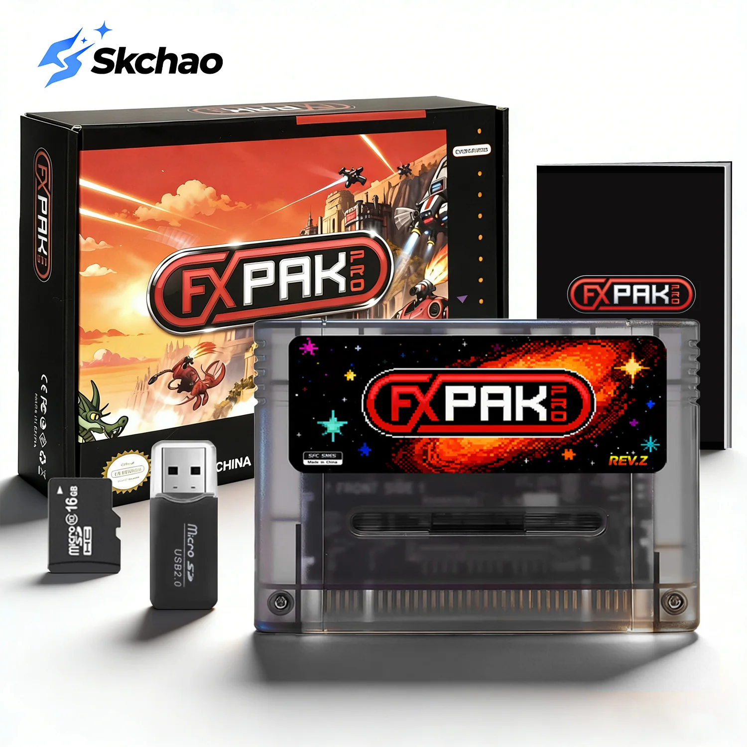 Final Version Rev.Z Fxpak Pro Open Source For SNES/SFC Video Console Multi Cartridge Pro All Enhancement Special Chip FXPAK MSU