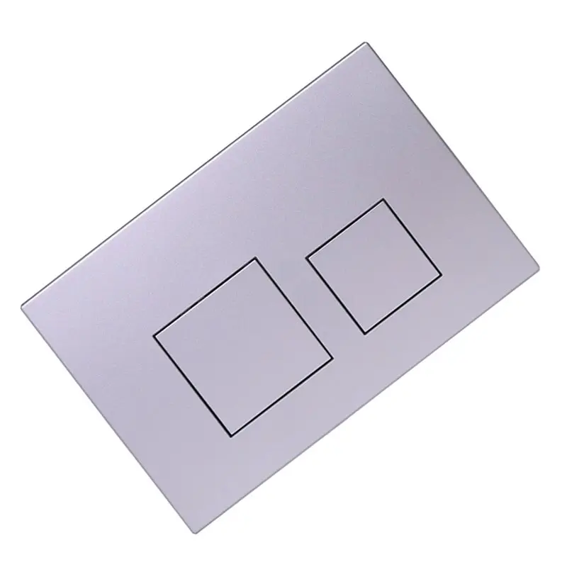 AB66-Push Plate Toilet Cistern Replacement Parts, Dual Flush Plate Fit For Sigma01 Sigma20 Sigma21 Sigma30 Sigma50 Sigma60