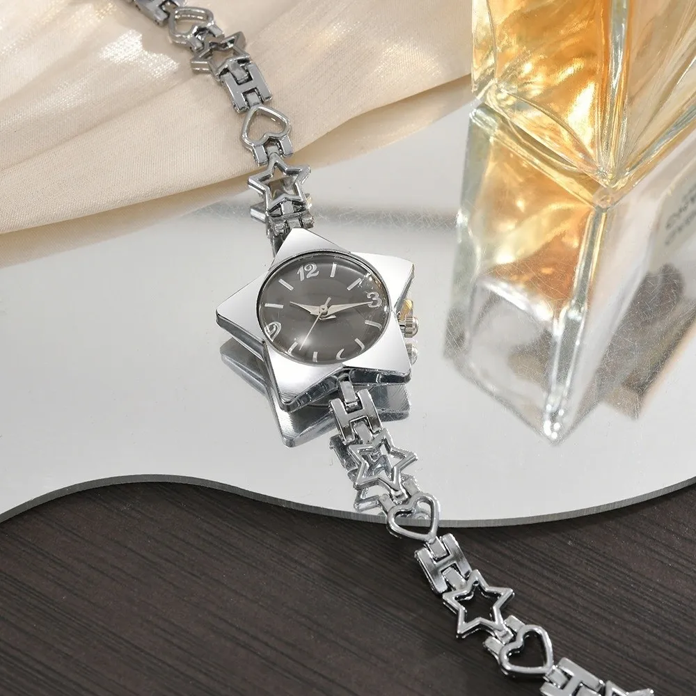 Alloy Women Watch Creative Style Quartz Movement Ladies Bracelet Watch Adjustable Elegant Ladies Quartz Watch Fashion Accessory