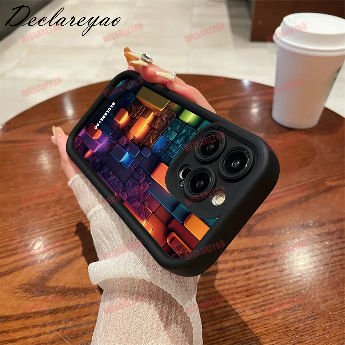 

DECLAREYAO матовый легкий тонкий мягкий чехол из ТПУ для OPPO A32 A11S A33 2020 A53S A54 A55 A16E A54S A17 K A38 A53 противоударный чехол