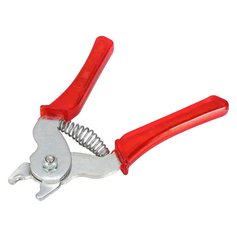 Hog Ring Plier Tool Clips Chicken Mesh Cage Wire Fencing Pliers Plastic Handle Scissors Hand  Installation Tools