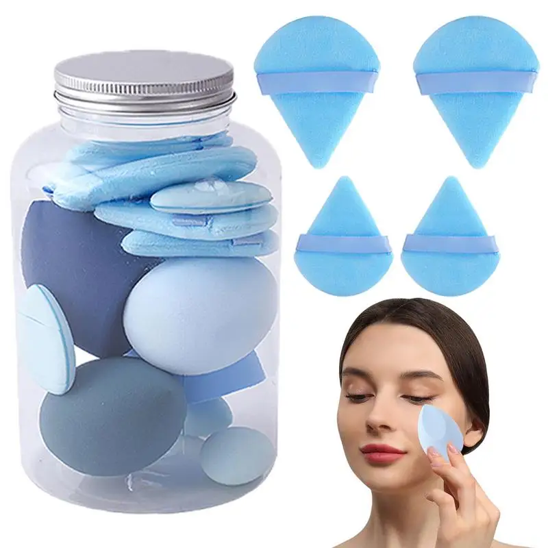 14Pcs Makeup Sponge Cosmetic Puff Foundation Sponges Blender Beauty Egg Powder  Sponge Make Up Accessories Women Makeup Tools