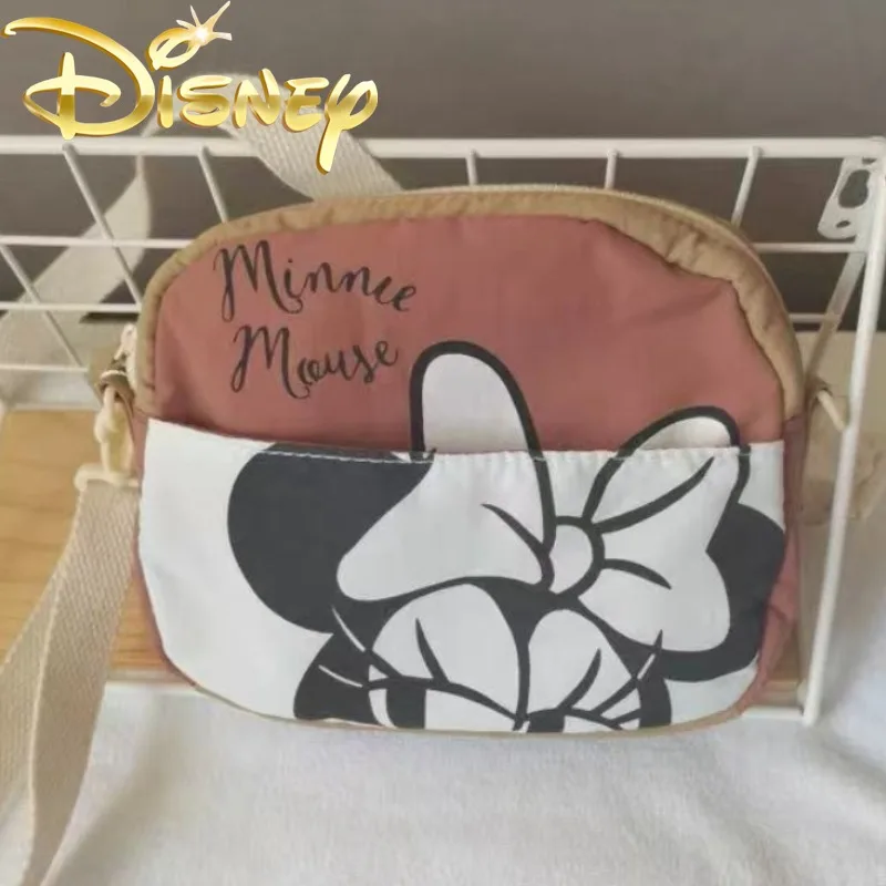 

Disney Minnie New Girls Shoulder Bag Cartoon Cute Luxury Girls Shoulder Messenger Bag Fashion Casual Girls Bag High Quality