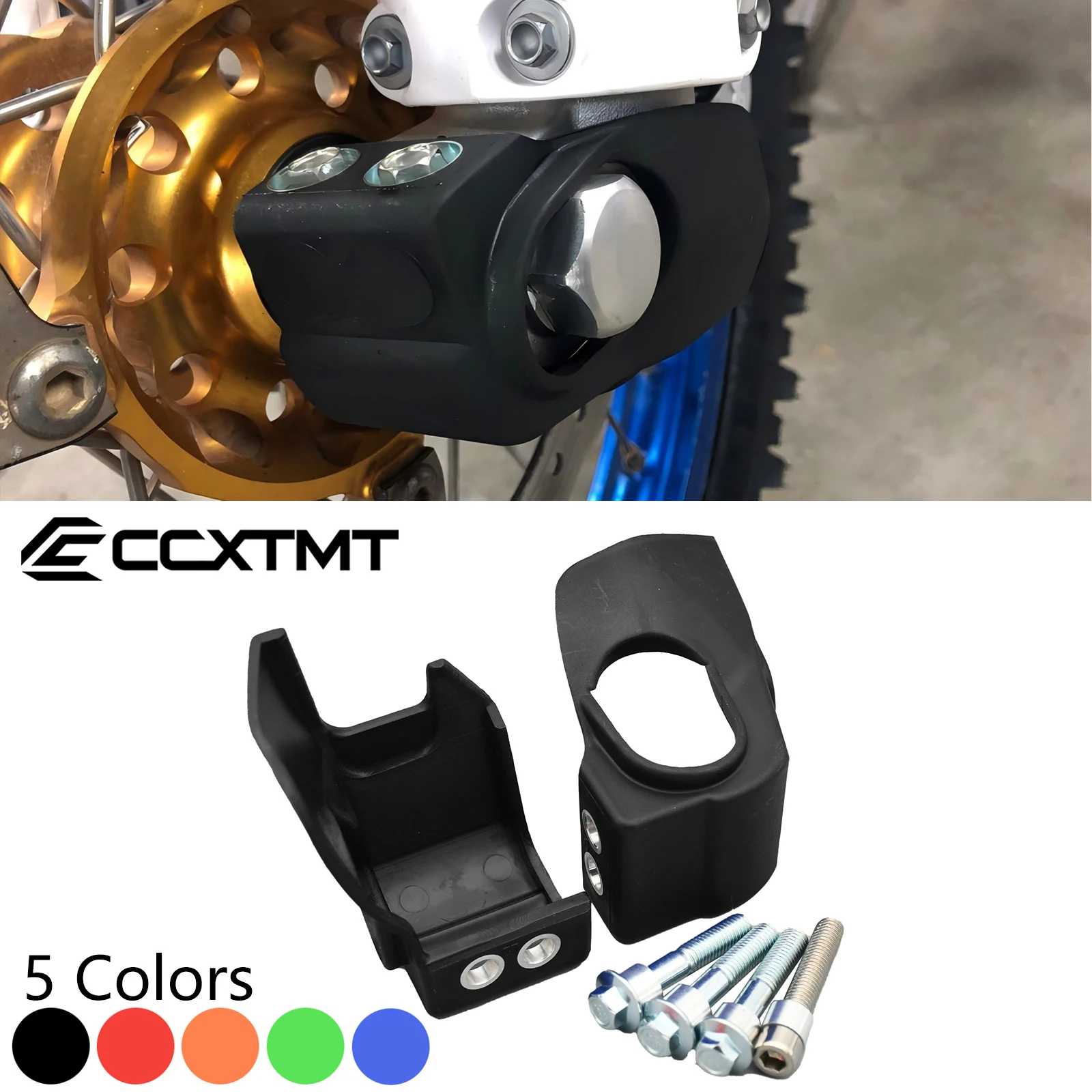 Motorcycle Front Fork Shoe Cover Lower Leg Guard Protector For KTM XC XCF EXC EXCF SX SXF Husqvarna 125-501 TE FE TX FX TC FC