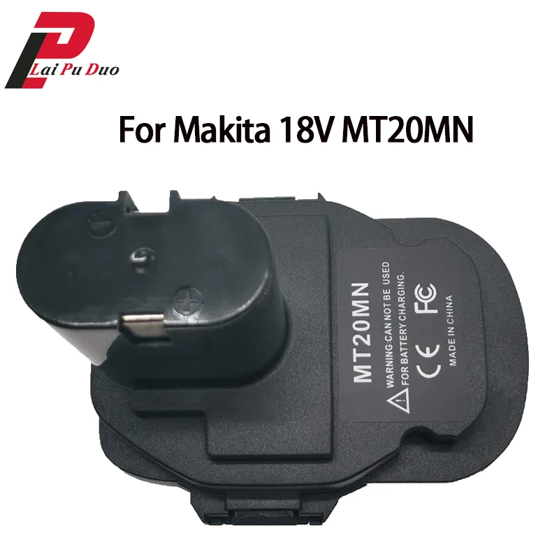 MT20MN Battery Converter Adapter for Makita 18V Li-ion Battery Convert for Makita 18V Ni-Cd&Ni-Mh Battery