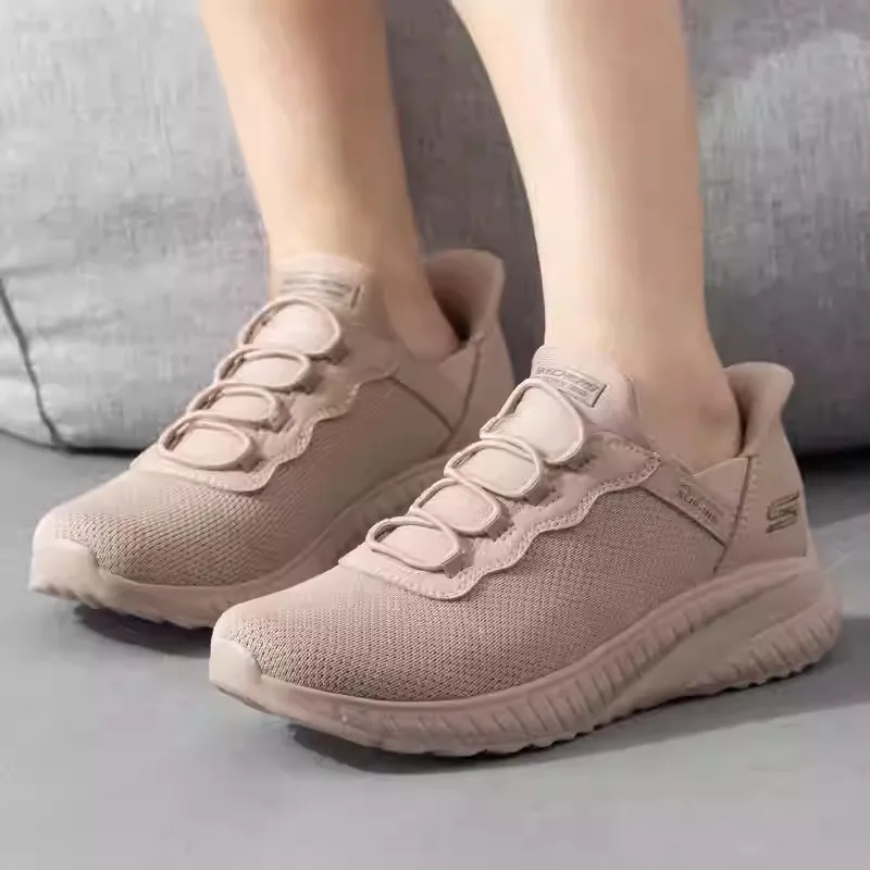 Skechers Women's sports shoes Summer new fashion breathable casual shoes Lightweight comfortable walking shoes