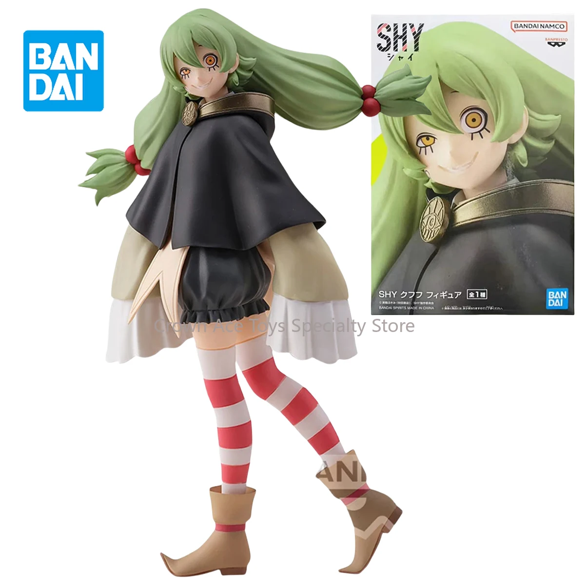 Bandai Banpresto Shy Kufufu 170mm Exquisite Anime Comic Action Manga Figures Nice Collectible Model Trendy Toys Birthday Gifts