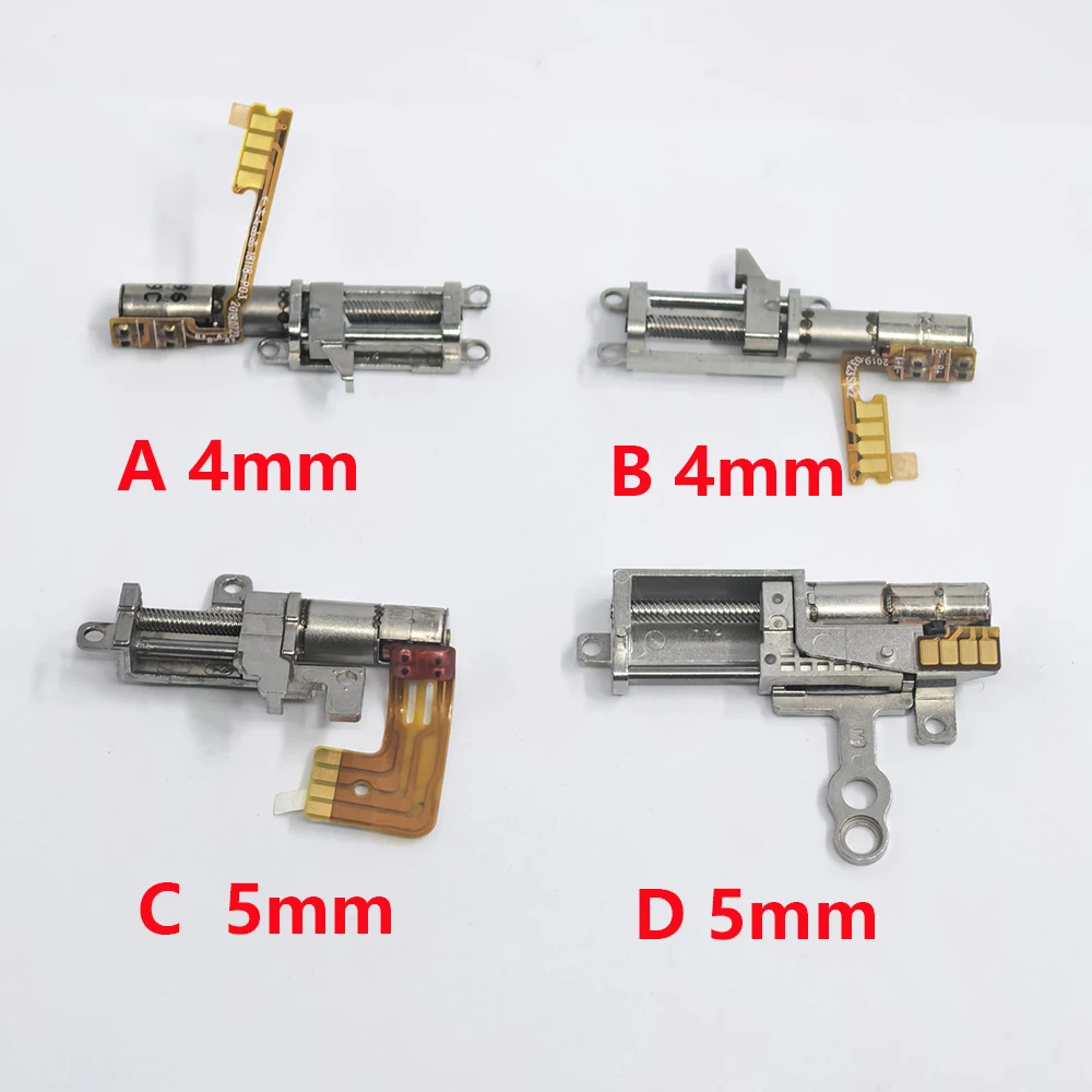Tiny Linear Actuator 4mm/5mm Diameter 2-phase 4-wire Planetary Gear Stepper Motor Linear Screw Metal Slider Block Nut