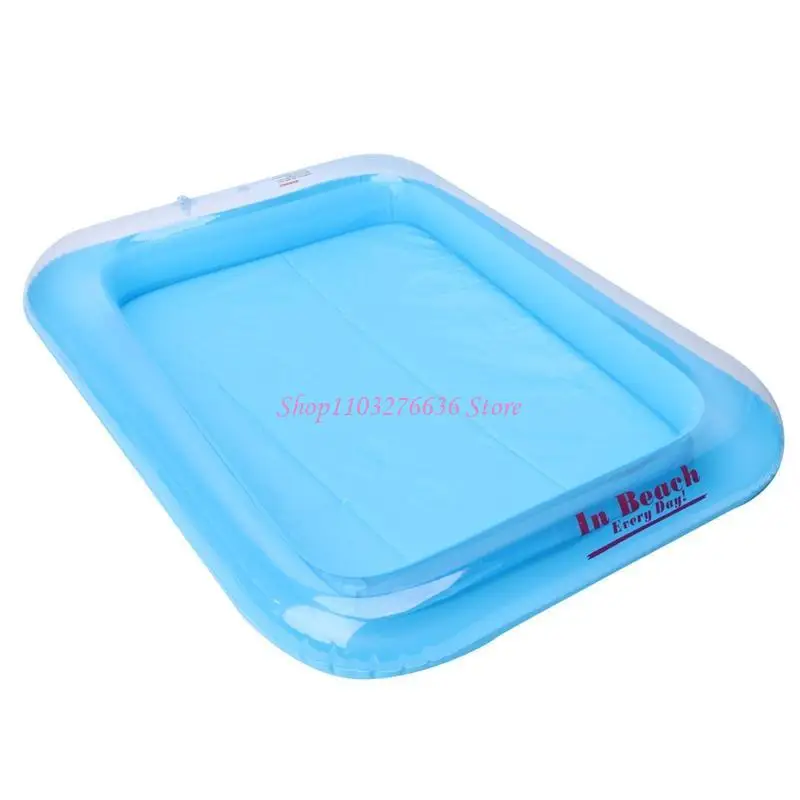 

R6FD Песчаная коробка для детей песчаная лотка песчаная скульптура надувная песчаная подушка для моря Интерактивный пляж для f