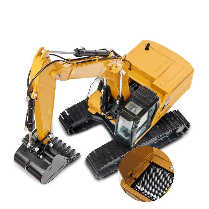 K336 1/16 RC Hydraulic Brushless Excavator Truck Toy  2.4G Radio Control Toys Alloy Engineering Vehicle