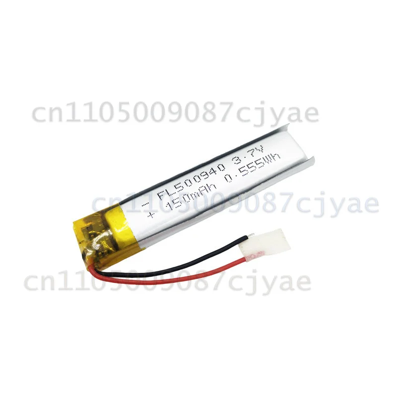 3.7V 150mAh 500940 Li-Polymer Battery for Airpods TWS Wireless Bluetooth Earbuds