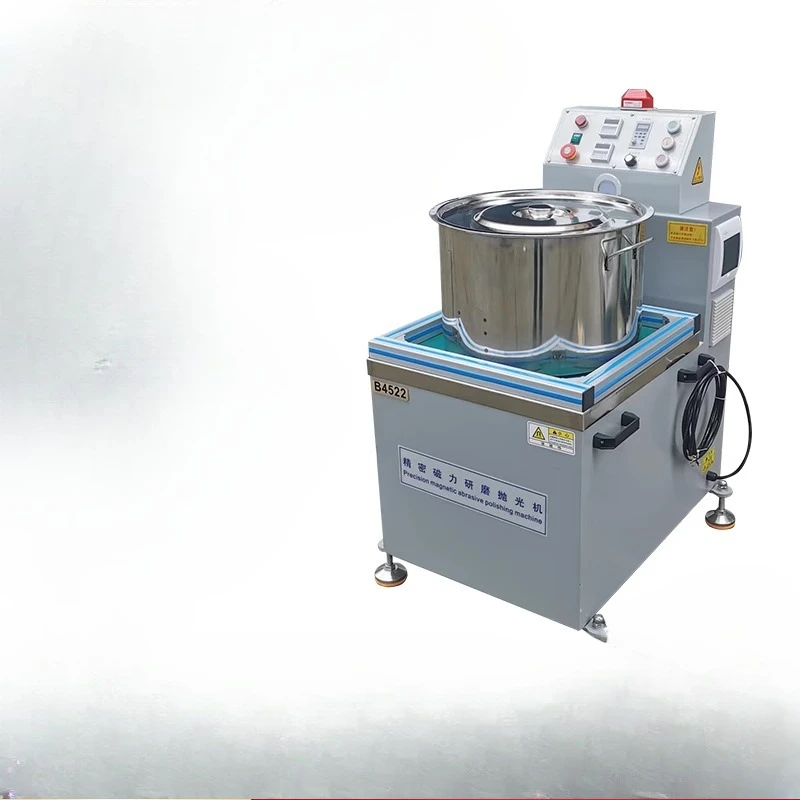 

Magnetic grinding polishing machine Metal deburring grinding machine Magnetic needle polishing machine Hardware frequency