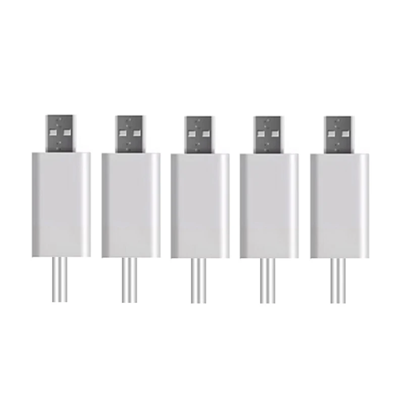 5pcs/lot USB Chargers For Rechargeable CR425 CR322 Battery LED Light stick Electronic Float Night Fishing Accessories B685