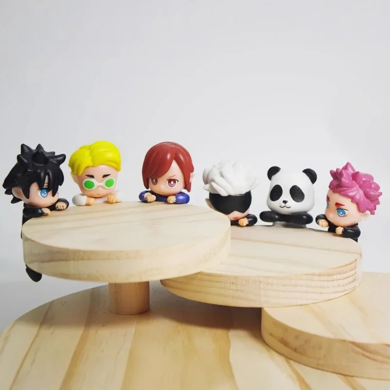 

Jujutsu Kaisen Gojo Satoru Itadori Yuji Papa Blind BoxMini Figure Desktop Ornament Decoration Toy Gift Doll PVC Model Collection