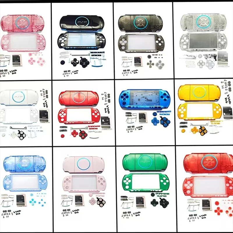 Full Housing Shell Cover Case For PSP3000 Complete Shell Case with buttons Kit For PSP3000 Game Console Replacement Accessories