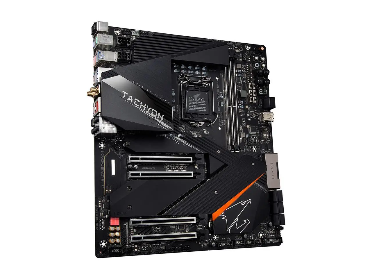 Gigabyte Z590 AORUS TACHYON Motherboard LGA 1200 Support Intel 10th/11th Gen CPU 64GB PCI-E 4.0 Intel Z590 Mainboard DDR4 ATX