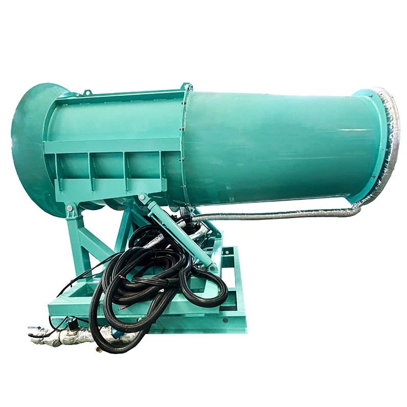 Automatic Industrial Fog Cannon Machine for Cement Plant Anti-Freezing & Anti-Clogging with Intelligent Remote Control