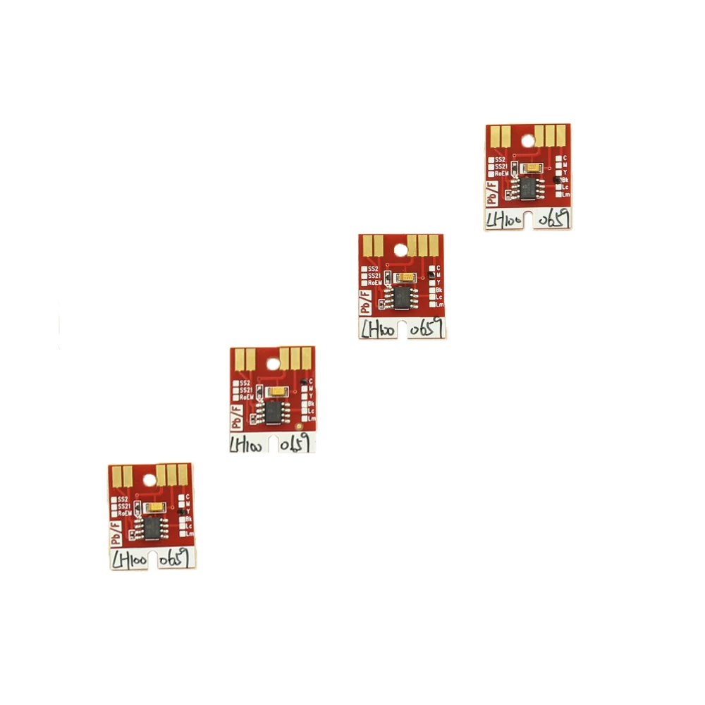 (BK C M Y WH WH) LH100 spc 0659 Permanent chip for Mimaki UJF-3042 UJF-6042 SPC 0659 Printer LH-100 UV chip Auto Reset Chip