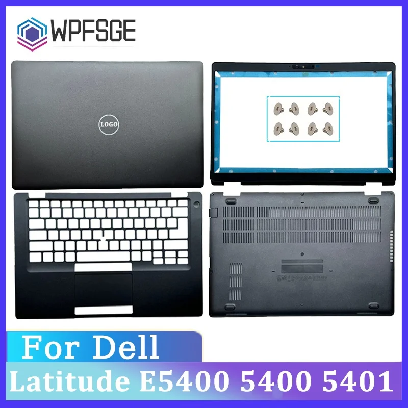 

New Back Cover For Dell Latitude 5400 E5400 5401 LCD Back Cover Front Bezel Palmrest Upper Case Bottom Case 06P6DT A1899F 0CN5WW