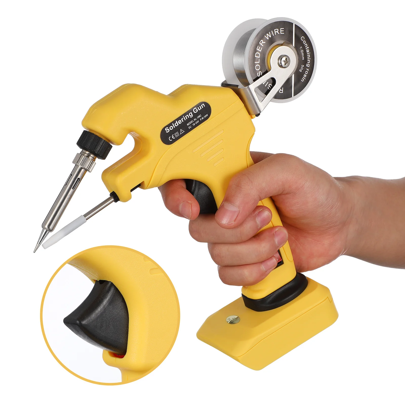 

Wireless Soldering Iron Cordless Welding Tool Wires Machine Circuit Board Repair Tools Electric