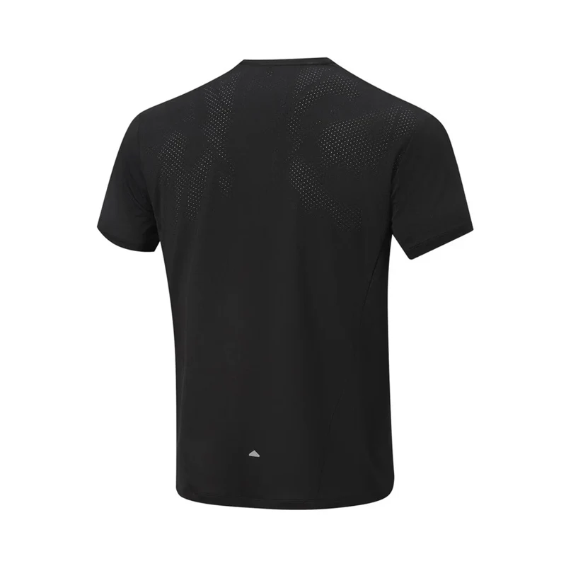 Li-Ning Men's Running T-shirts LN AIR DRY Round Neck Breathable Reflective Comfortable Regular Fit LiNing Sport Tees ATSW505