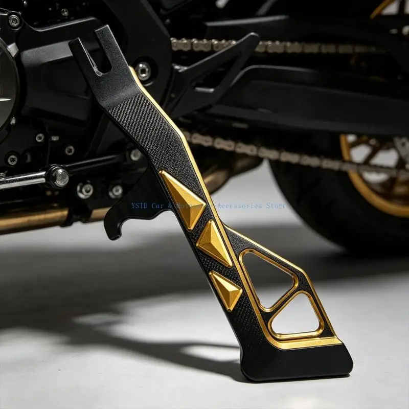 L5BC Customizable Motorcycle Side Support Stand With Anodized Finish Specially Designed For W117 Harsh Weather Conditions