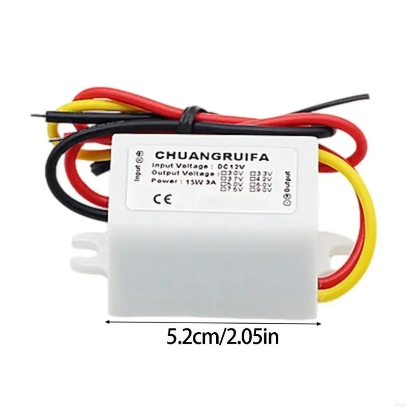 12 فولت إلى 5V 3 أ وحدة المحول لأسفل مع الدفاع الزائد 15W إخراج KXRE #5