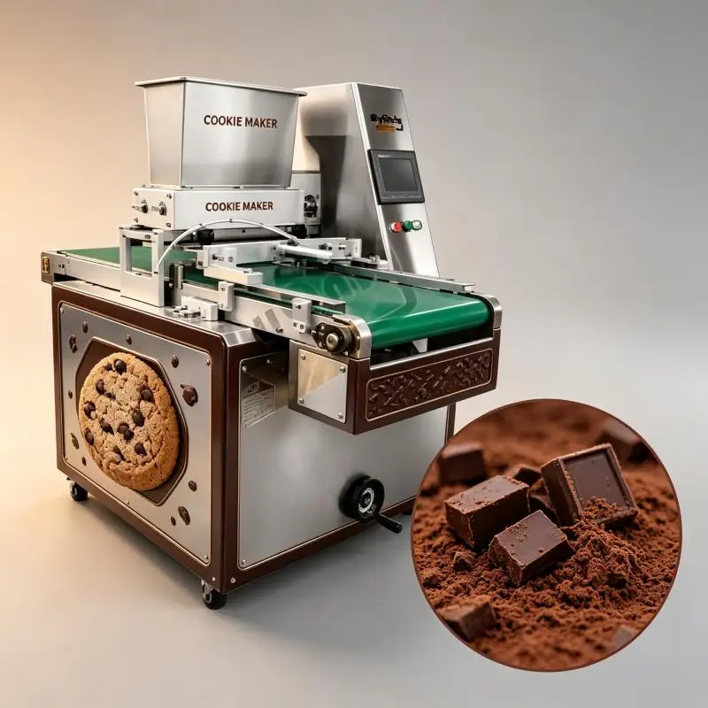 Industrial Cookie Forming Machine Automatic Cookies Making Equipment Commercial Bakery Food Processing Machine