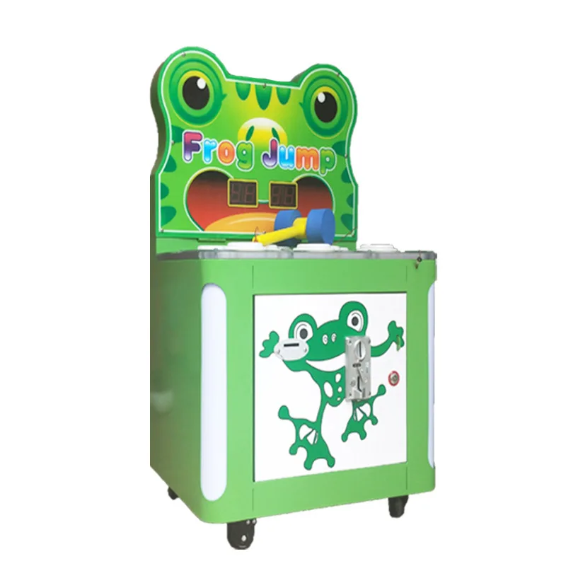 Coin-Operated Crazy Frog for Arcade Game Machine for Kids English 2-Player Indoor Use