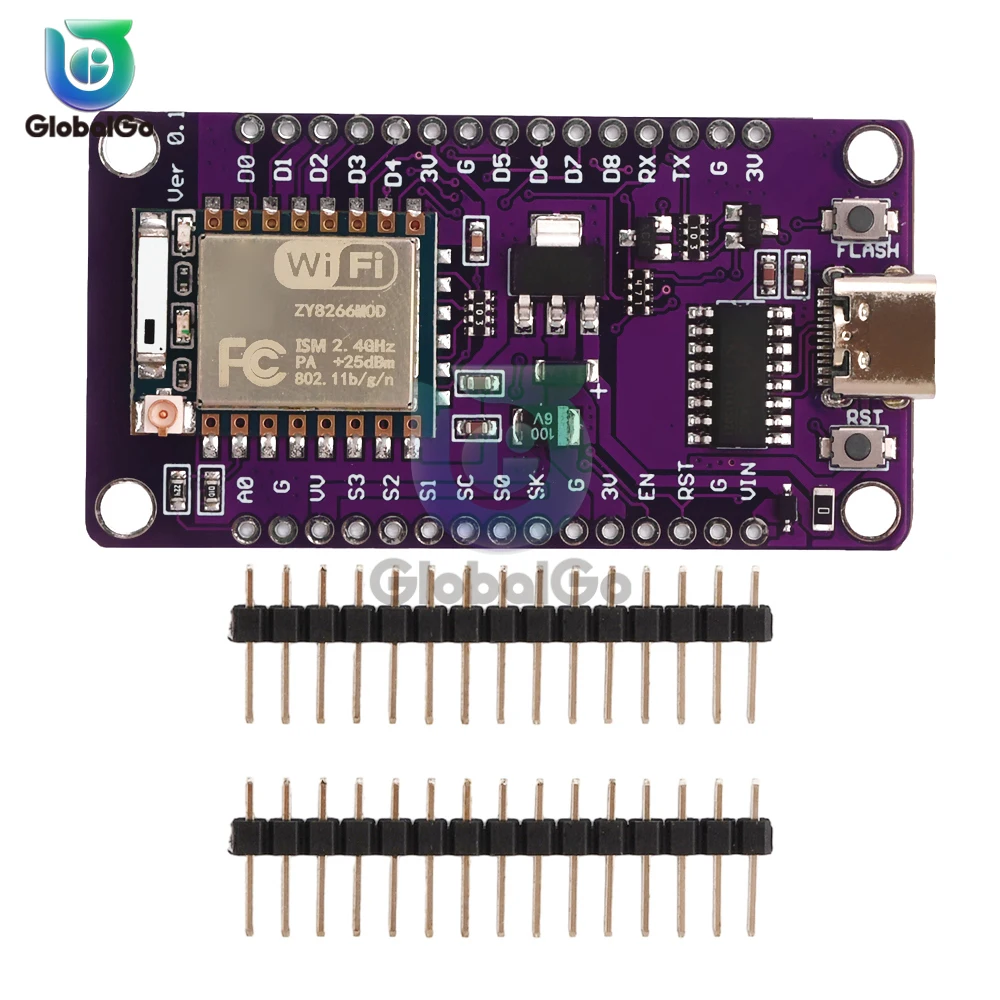 Nodemcu Lua ESP8266 لوحة تطوير لاسلكية تسلسلية WiFi 340 وحدة chux/07S