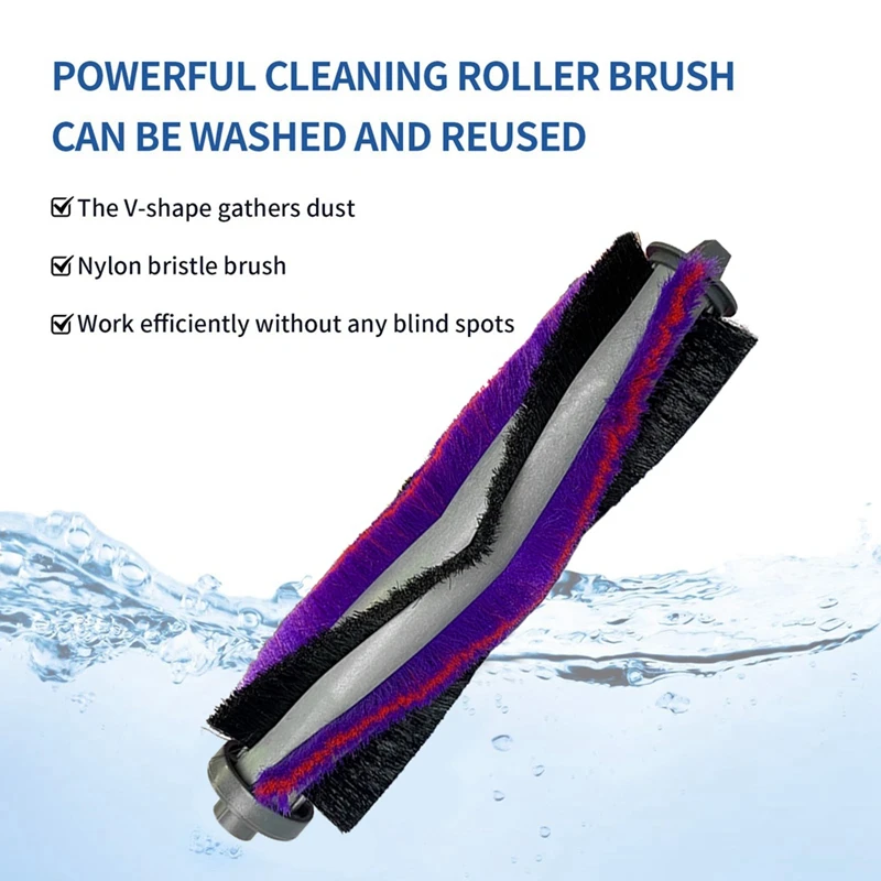 N85R-26 قطعة ل ميديا M9 / يوريكا Nere10s E10S / ETA Aurum PRO 6241 روبوت فراغ استبدال الجانب الرئيسي ممسحة القماش تصفية أجزاء