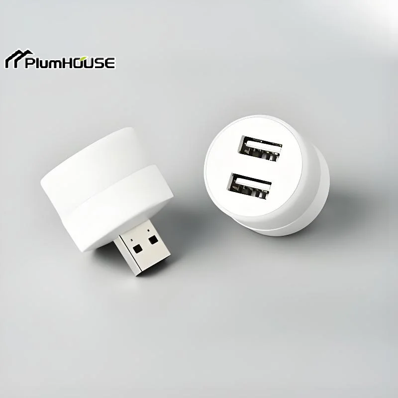 USB Light LED USB Book Lamp Eye Protection Reading Light Computer Reading Lamp Mobile Power Charging Book Lamps Mini Night Light