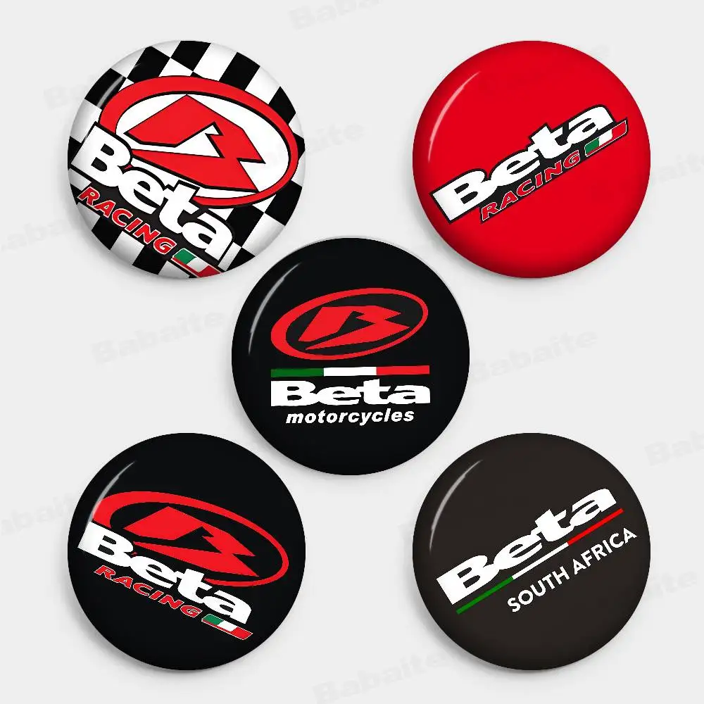 B-Beta-Racing Anime Brooches Cute Cartoon  Badge Jacket Jeans Lapel Pin Gift Accessorie