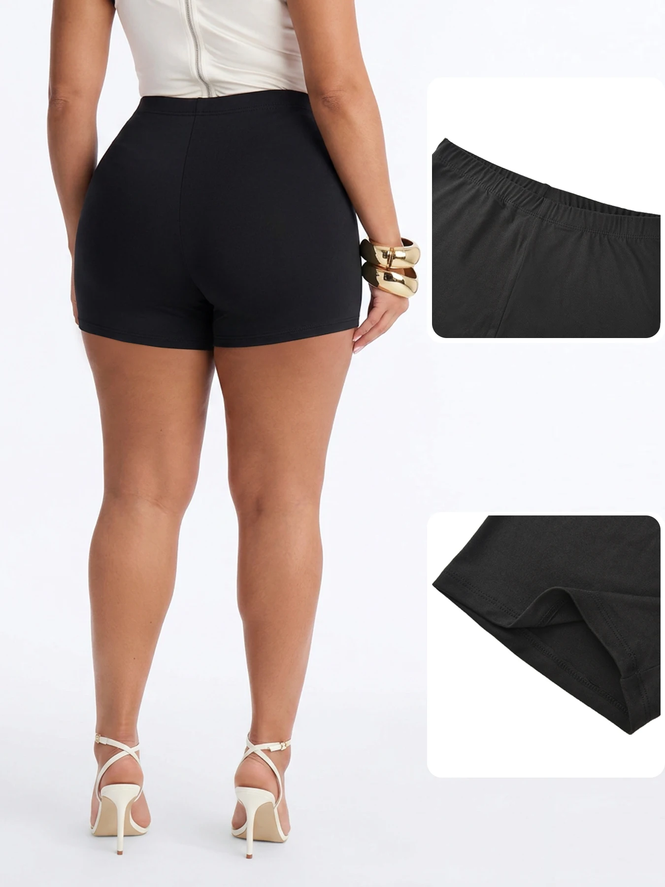 High Elasticity Sports Shorts Biker Shorts For Women Super Soft Yoga Running Push Up Gym  Fitness Women's Activewear