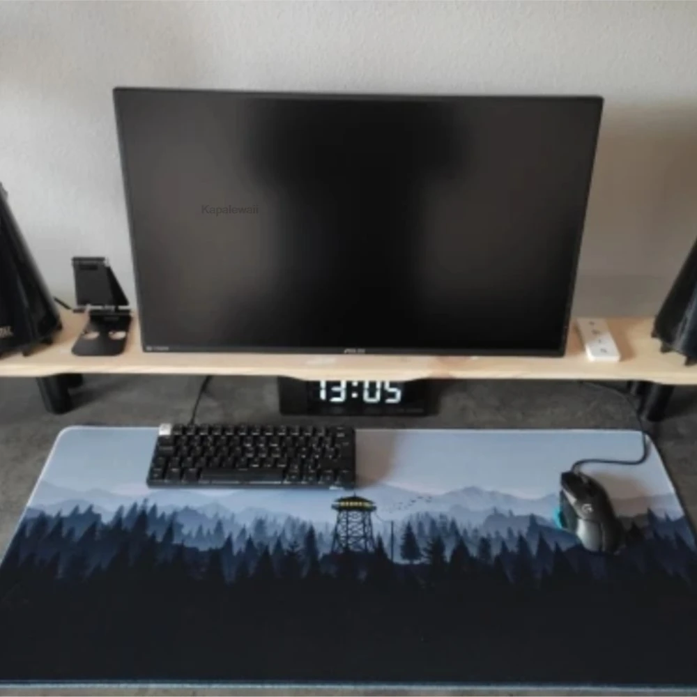 Forest Scenery Mat Mousepad Gamer Office Mat Mouse Pad Gaming Accessories Desk Mat Art Keyboard Mats 900x400 Mausepad Company