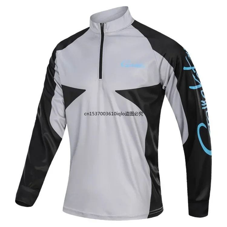 

Professional Fishing Clothing Anti-UV Sunscreen Sun Protection Fishing Shirt Breathable Quick Dry Fishing Clothes