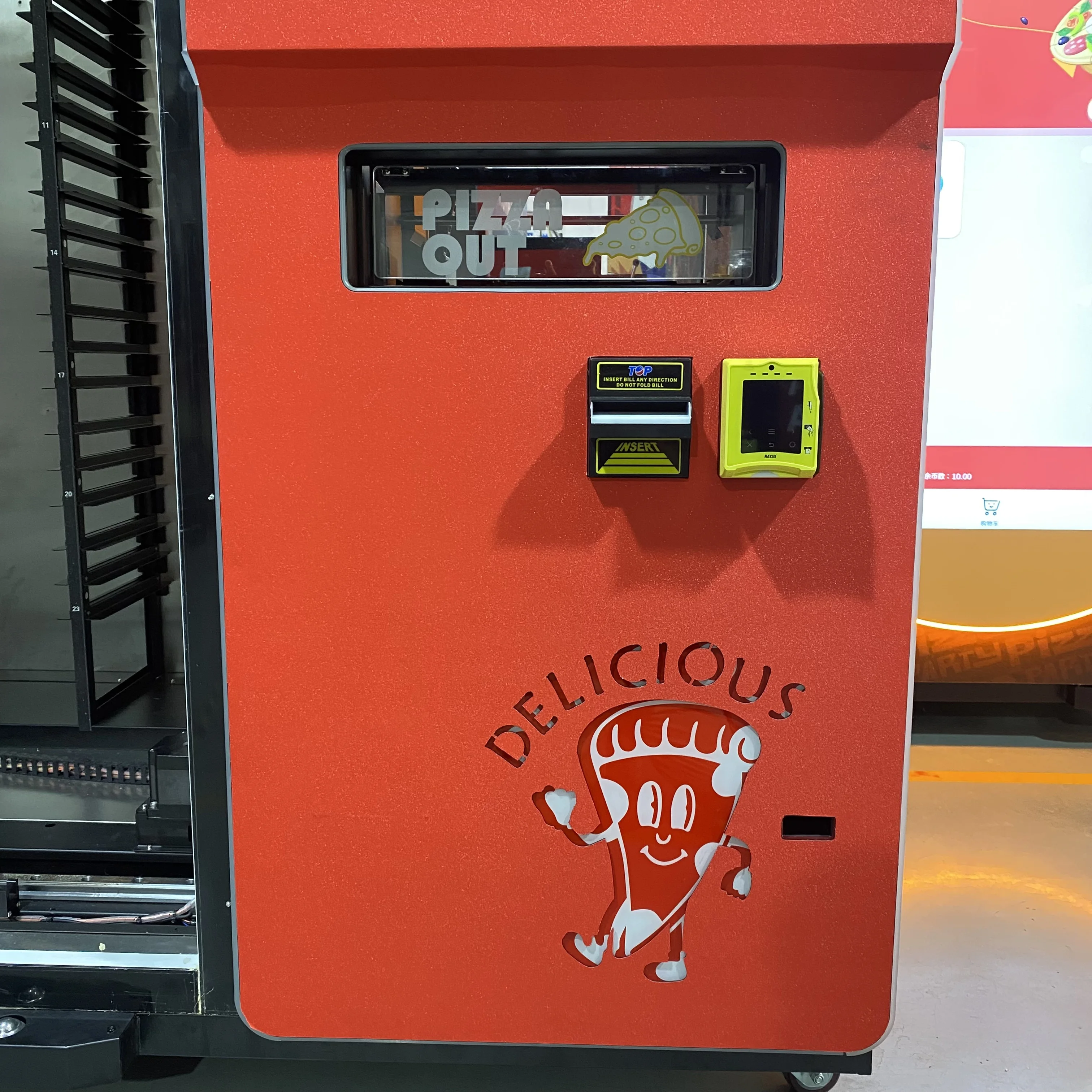 FL Pizza Vending Machine constant temperature preservation for office building automatic hot food vending gear