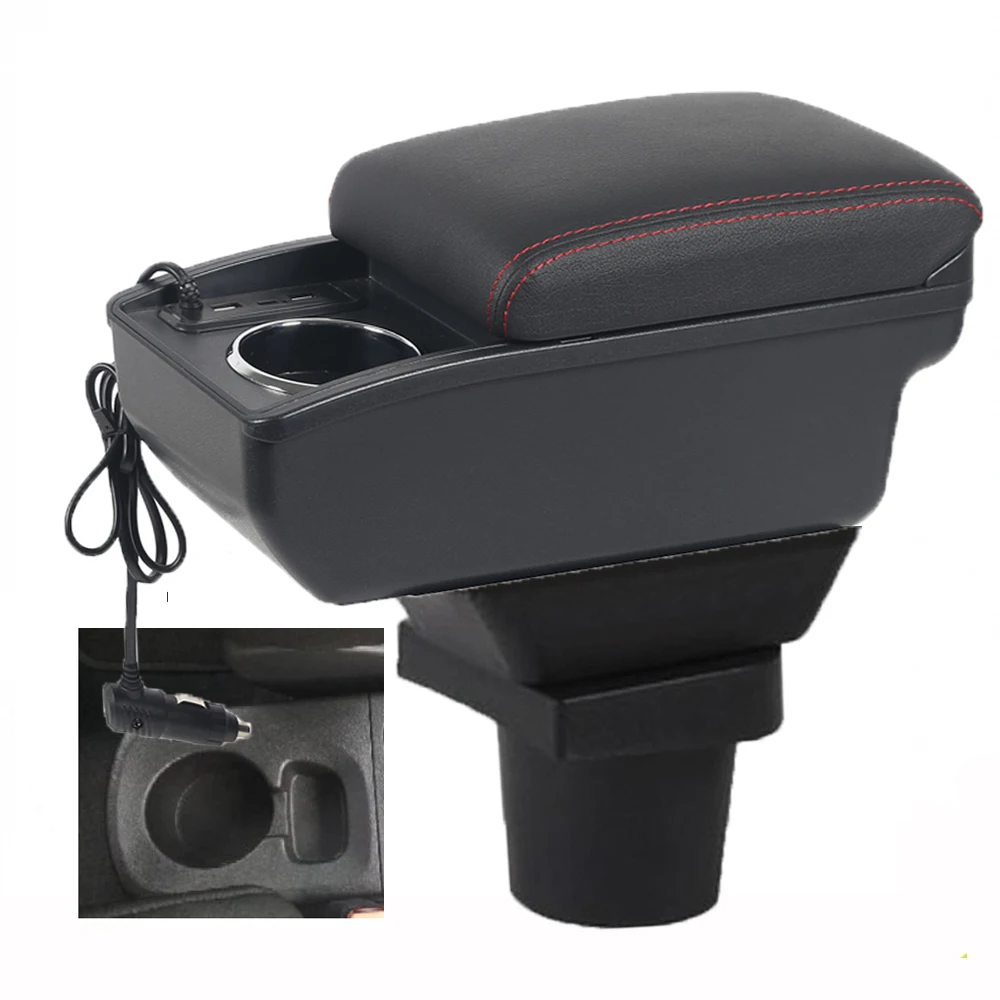 Car Opel Corsa Armrest box﻿ elbow support central content store case console storage
