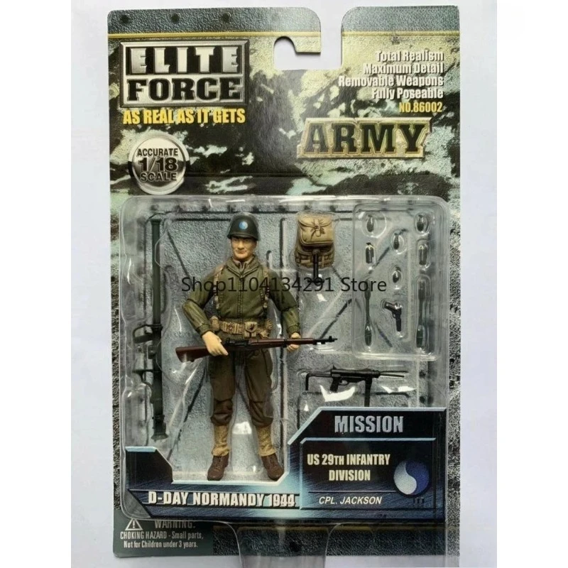 Original BBI 1:18 (3.75-inch) 1944 D-Day Normandy Landing WWII Action Figure Collectible Model Toy view 3