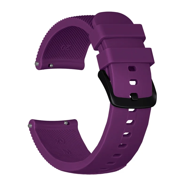20mm silicone pulseira de pulso para garmin vivoactive 3 faixa de música para garmin venu sq/venu 2 plus/precursor 245 645 158 55