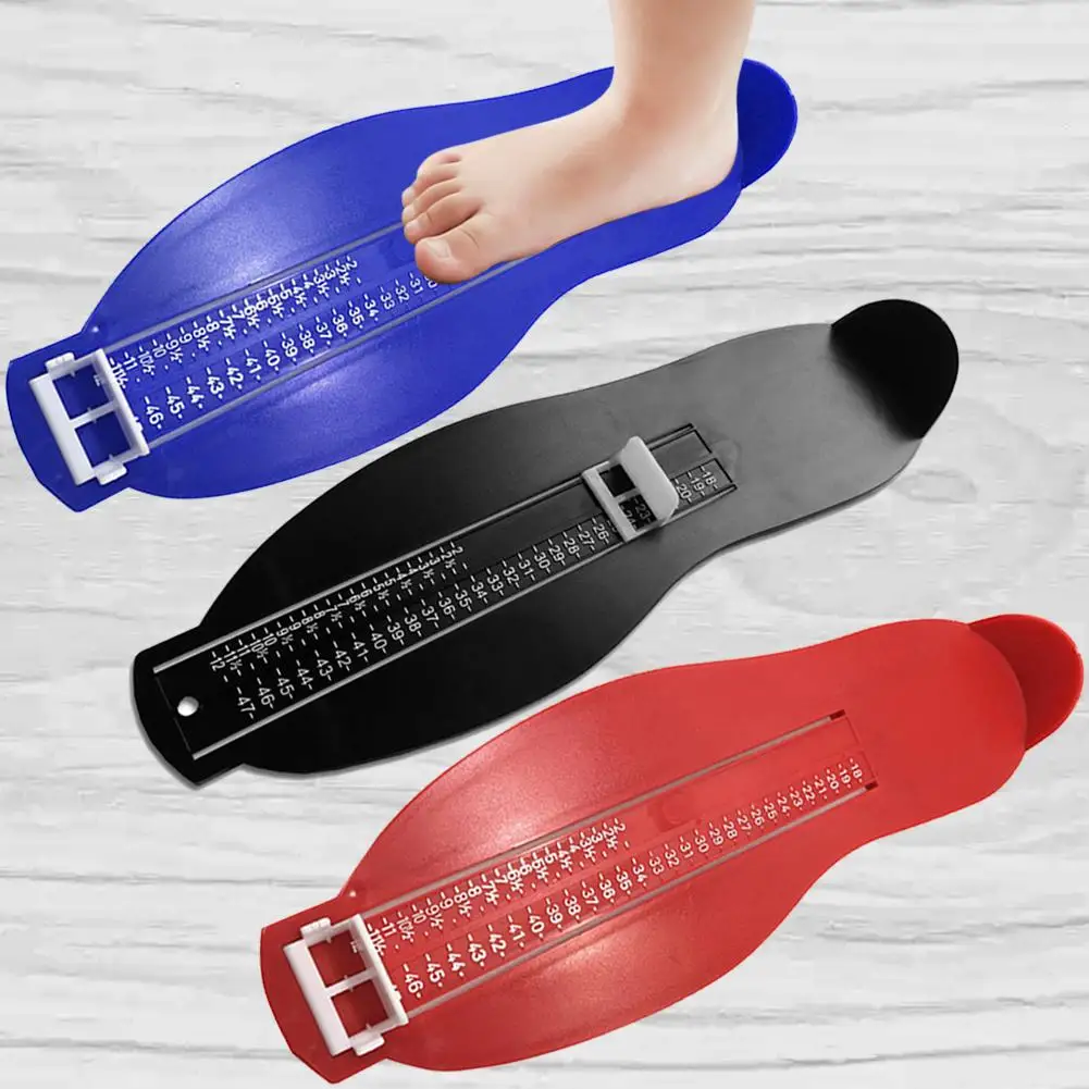 Schuhgrößen-Messgeräte Erwachsenen-Fußgrößenmesslineal Schuhgrößentabelle Teenager-Messgerät für Standard-Schuhgrößen