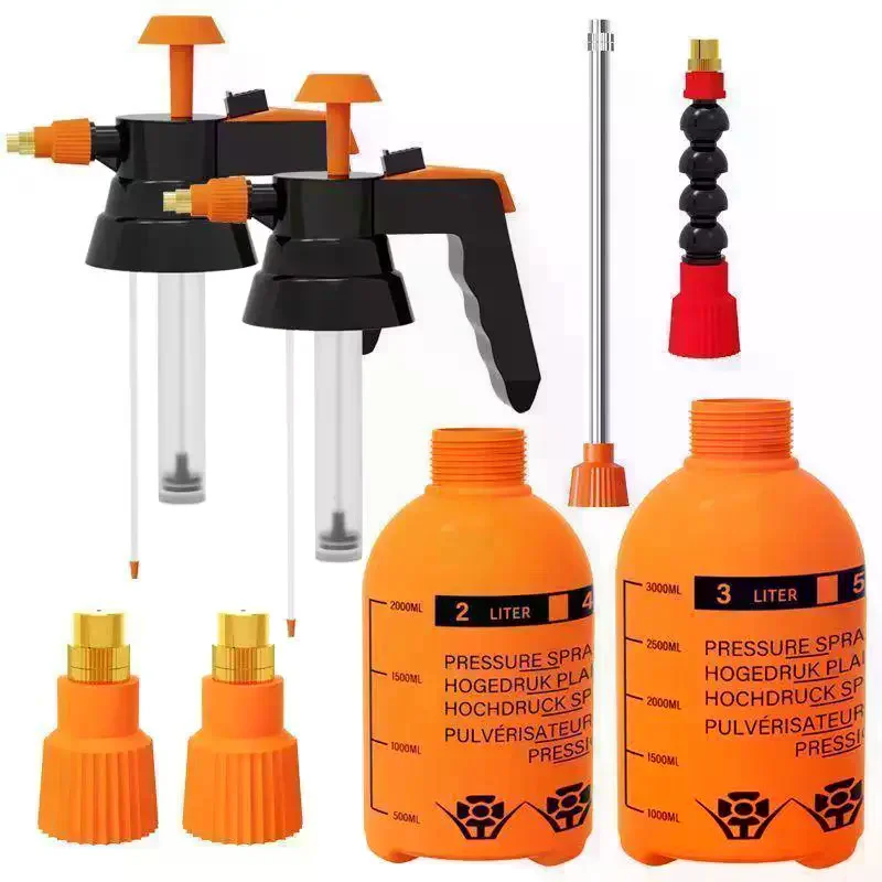 High Pressure Air Pump Spray Nozzle 1/5 Pcs Lightweight Portable Spray Head for Travel Potted Plant Watering