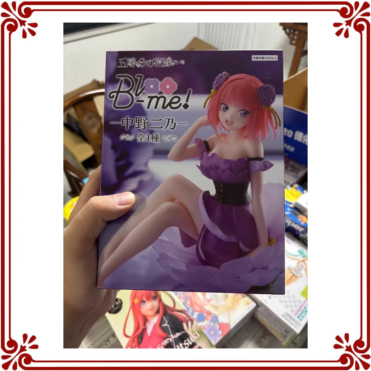 Furyu Original Nakano Itsuki Die Quintessenz Quintuplets Blütenblatt Kleid Nakano Nino Anime Action-figuren Spielzeug für Kinder Geschenke