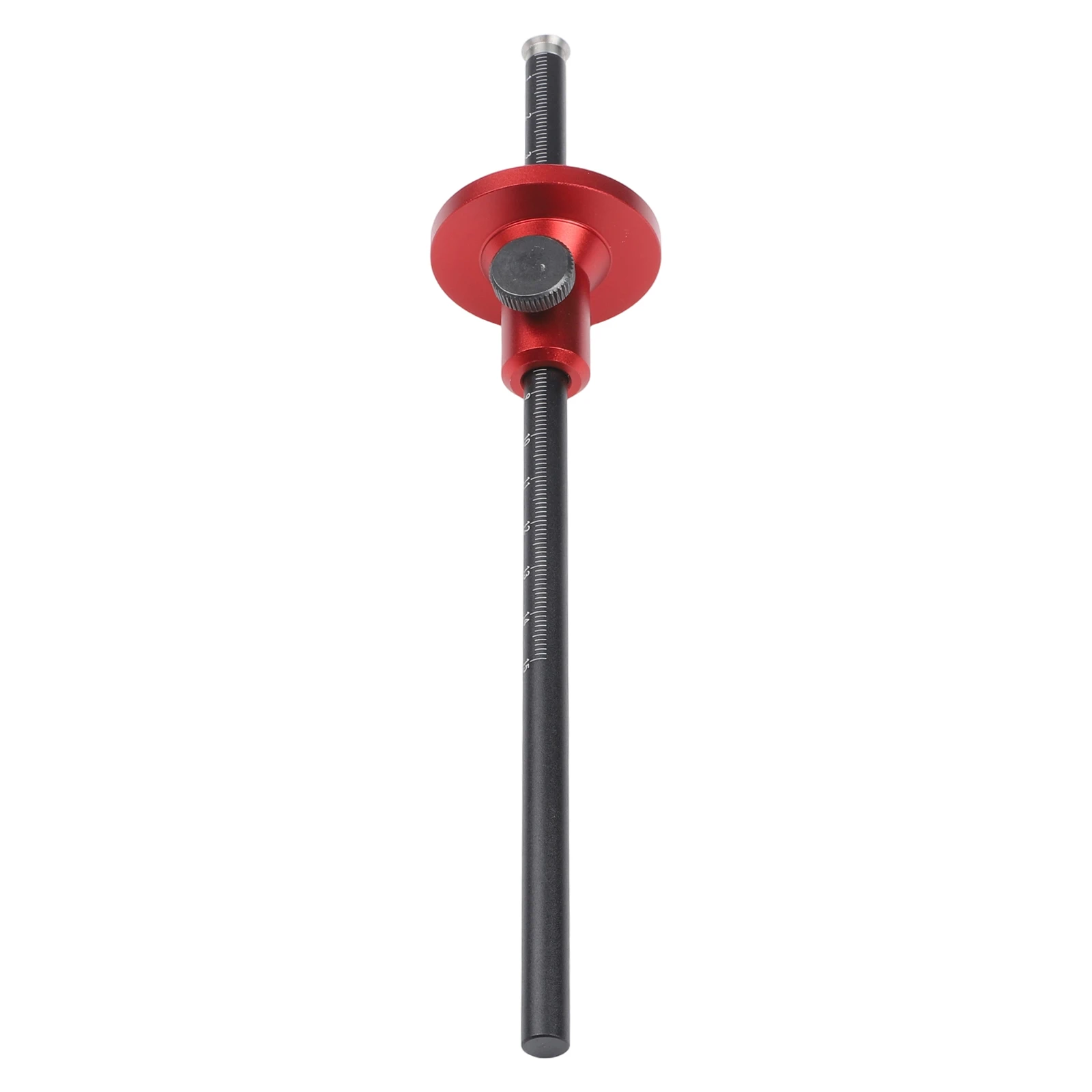 Stable Woodworking Marking Tool with Dual Metric and For Imperial Scales and Roller Design for Reliable Wood Measurement