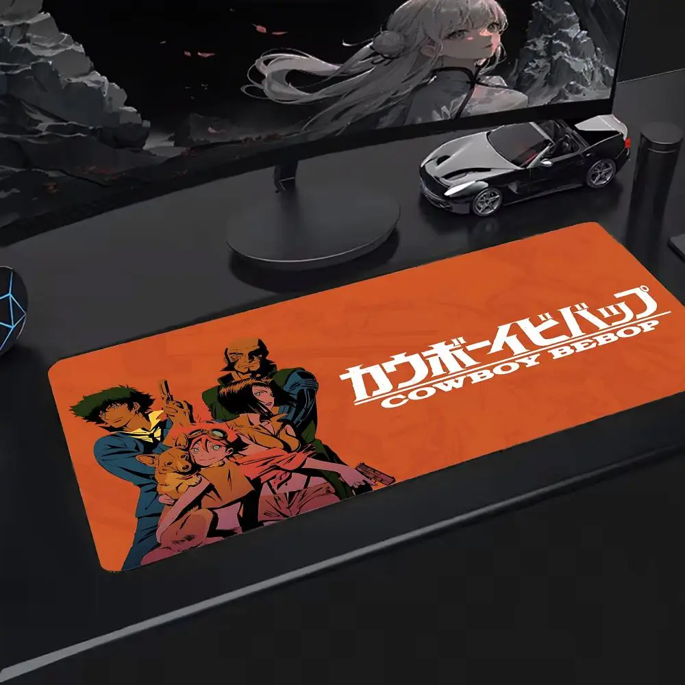 

Super Cowboy Bebop Mouse Pad Oversized Mouse Mat, Extended Gaming Surface, Non-Slip Backing, Perfect for Desk Use