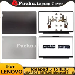 Lenovo Ideapad 5 15IIL05 için yeni 15ARE05 15ITL05 ideapad 5-15 2020 2021 LCD arka kapak ön çerçeve menteşeler arka kapak üst arka kılıf