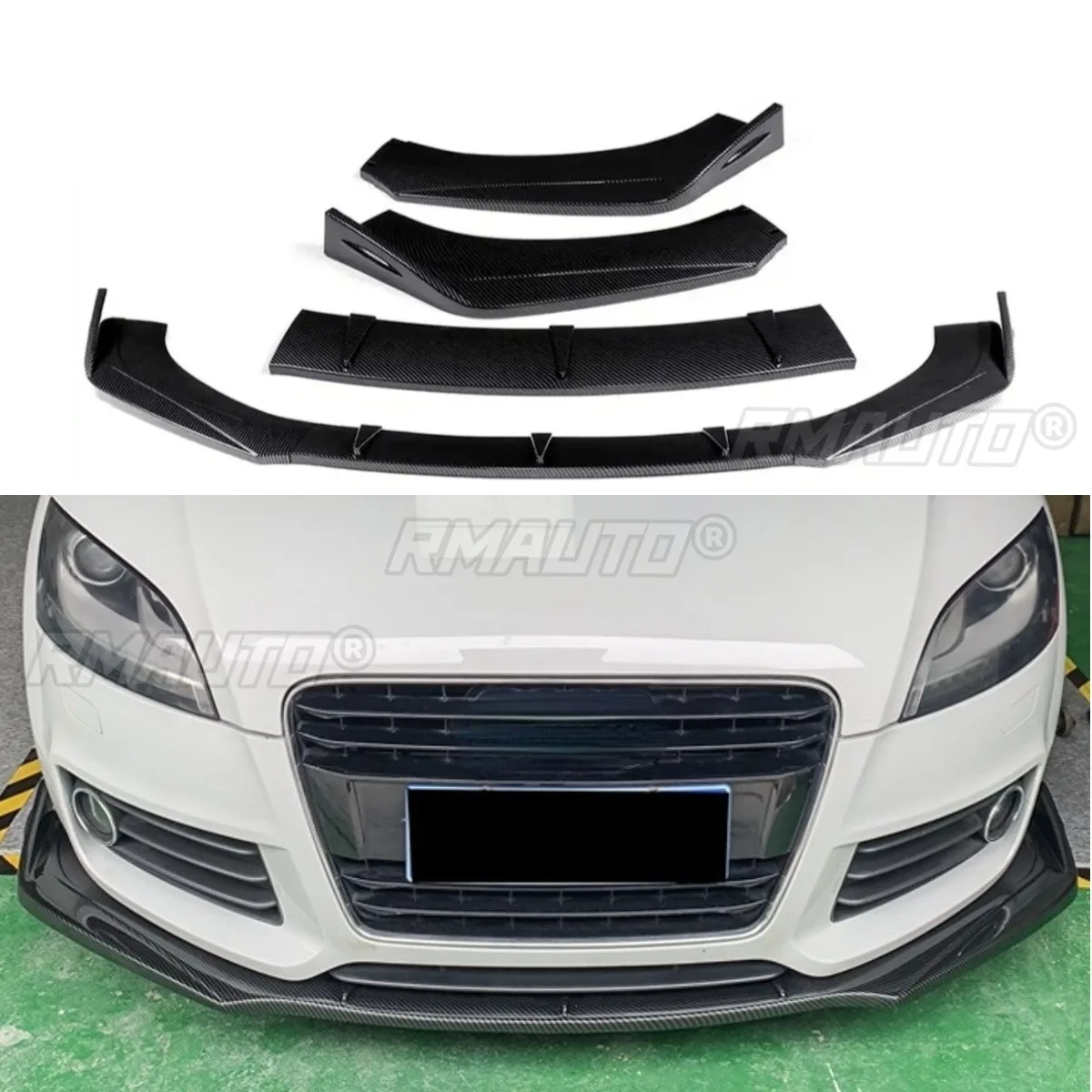 

Передний бампер автомобиля, передний бампер, разделитель, диффузор, защита бампера, фартук, комплект кузова для Audi Touring Trophy, автомобильные аксессуары