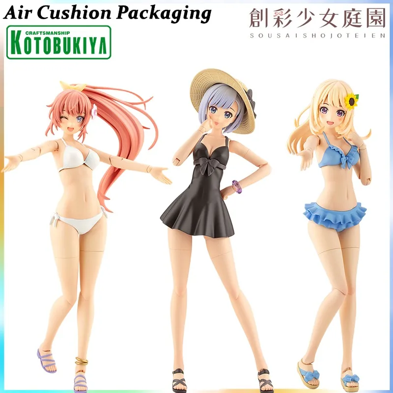 

Оригинальные фигурки Kotobukiya FAG из серии Sousaishojoteien: Руоэ в купальнике, школьница, милая девушка, лимитированная версия, коллекционные модели игрушек